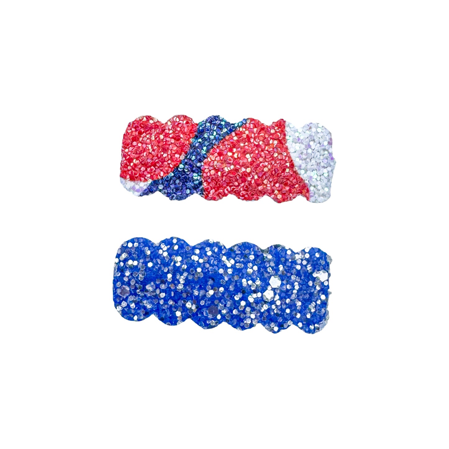 Freedom Glitter- Snap Clip Set