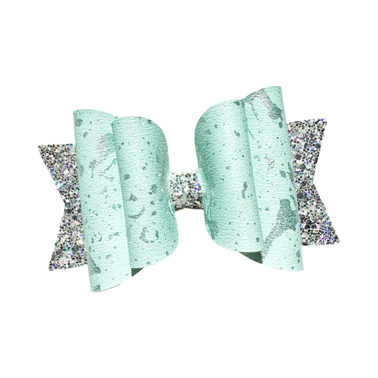 Silver Splatter Bow