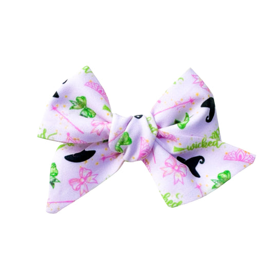 Wicked- Fabric Bow