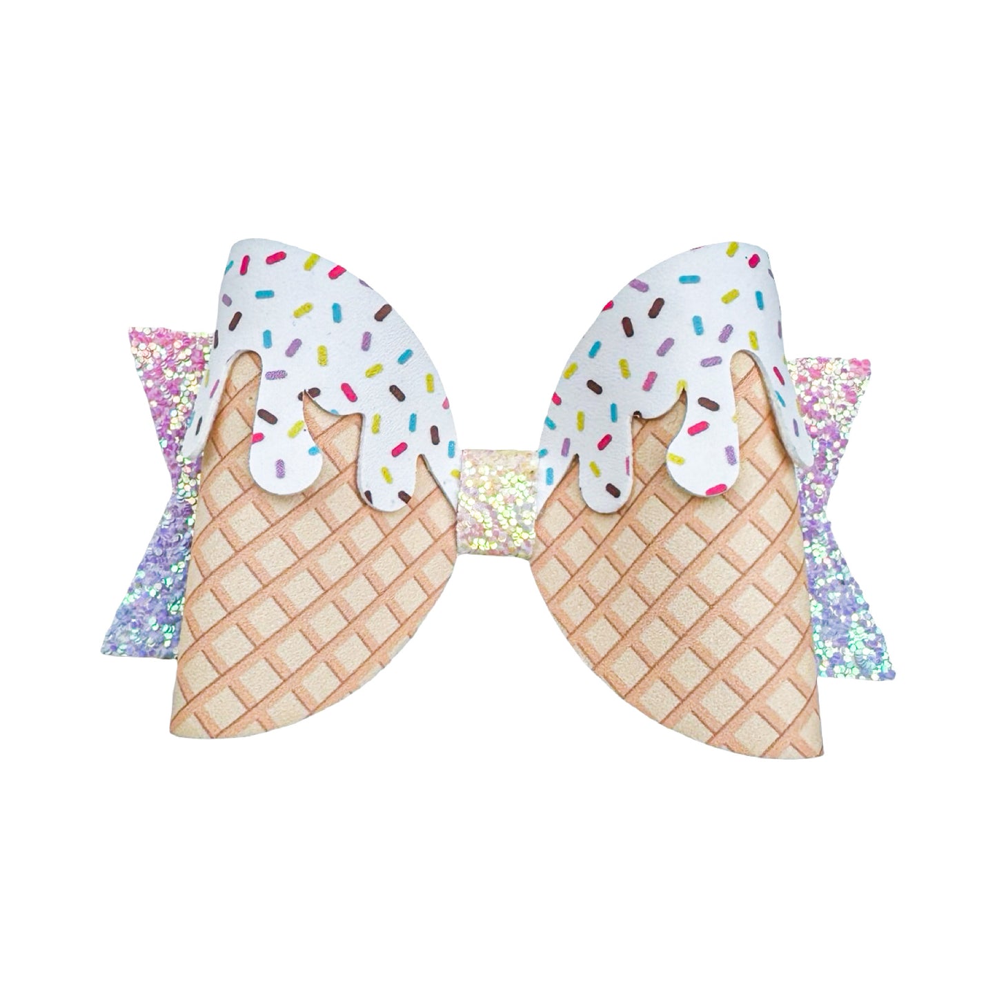 Pastel Ice Cream Dripped- Bow